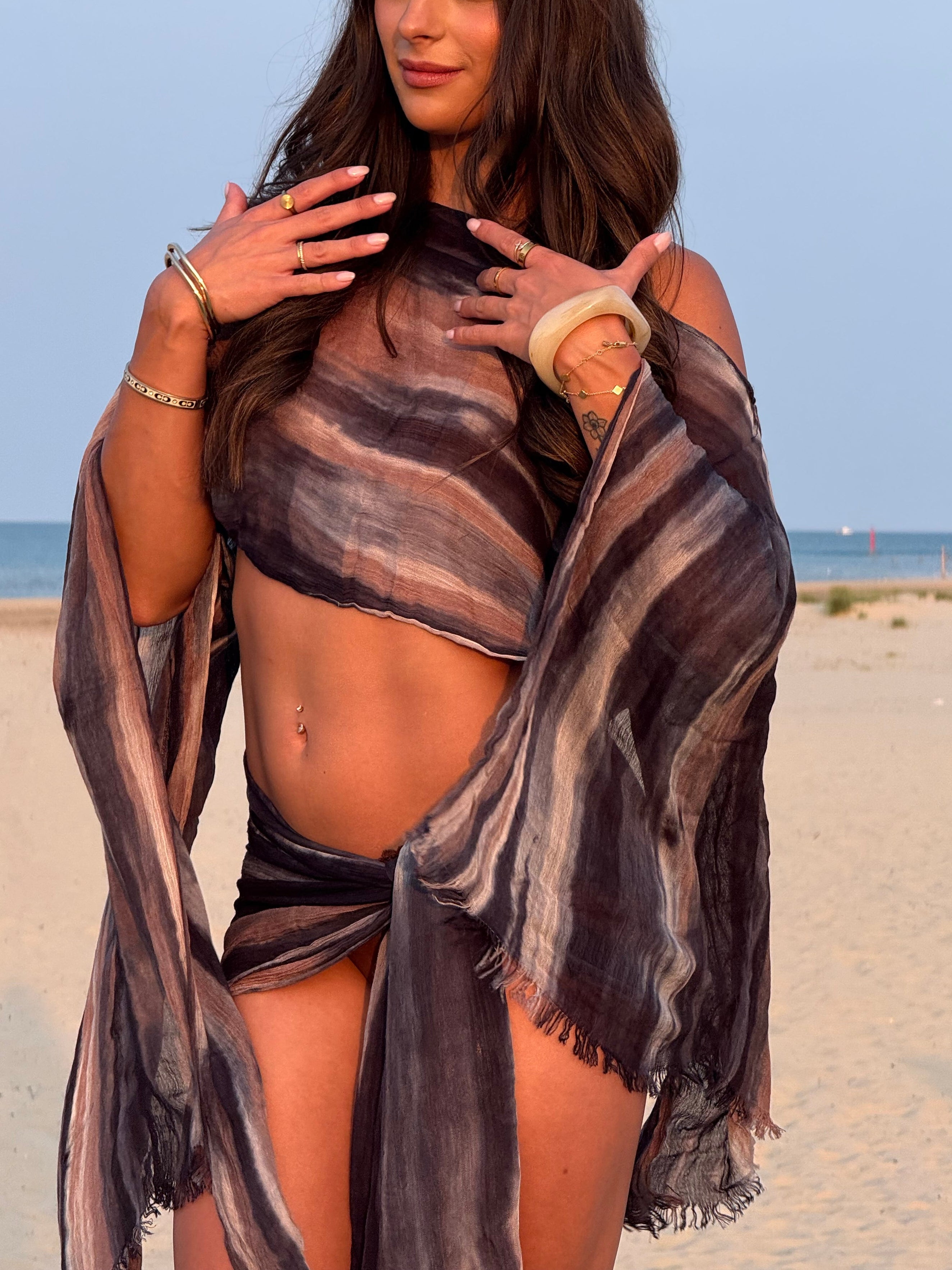 Mini Sarong - Midnight